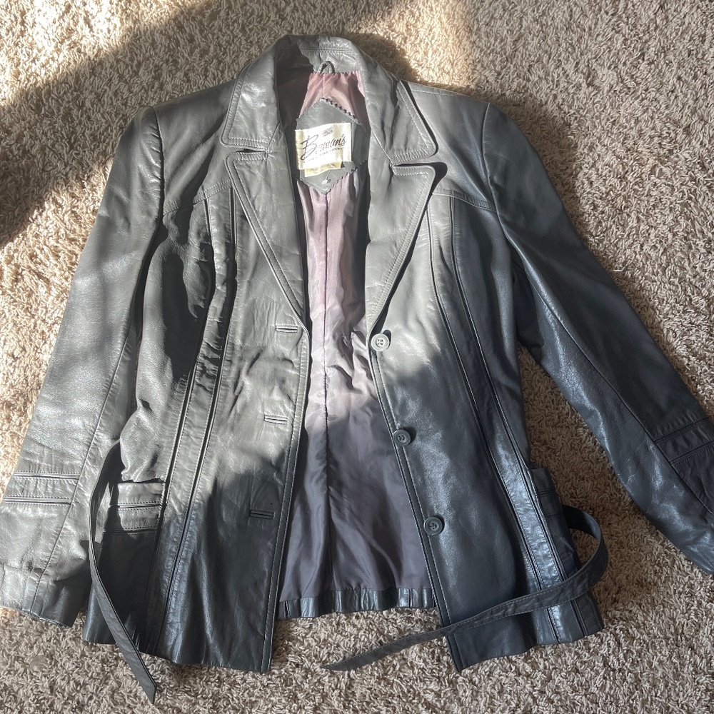 Vintage Berman’s leather jacket